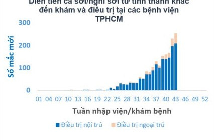 TP. HCM: Trẻ nhỏ dưới 9 tháng mắc sởi đang có dấu hiệu gia tăng