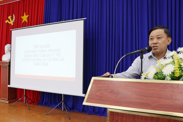 Tây Ninh: Tập huấn chương trình phong năm 2024