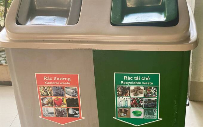 Long An triển khai phân loại rác thải tại nguồn tại các cơ quan, đơn vị hành chính trên địa bàn tỉnh