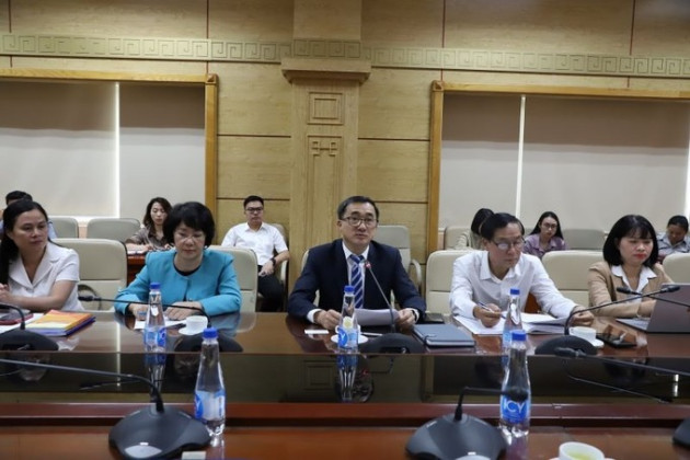Đại diện Bộ Y tế làm việc với Liên minh Phòng, chống tác hại thuốc lá Đông Nam Á
