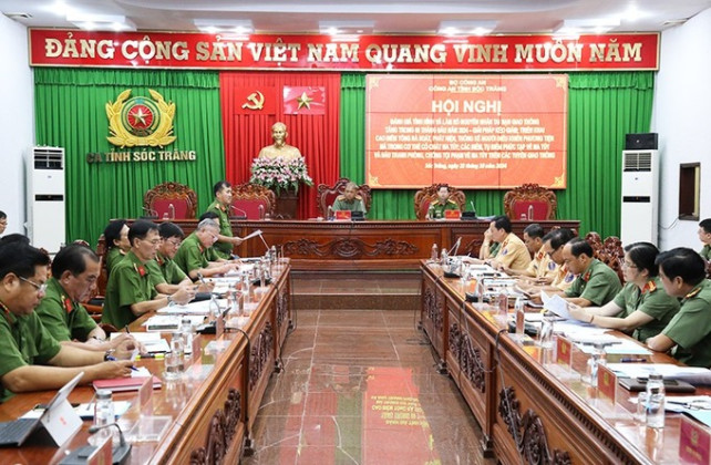 Sóc Trăng: Tăng cường các giải pháp kéo giảm tai nạn giao thông các tháng cuối năm 2024