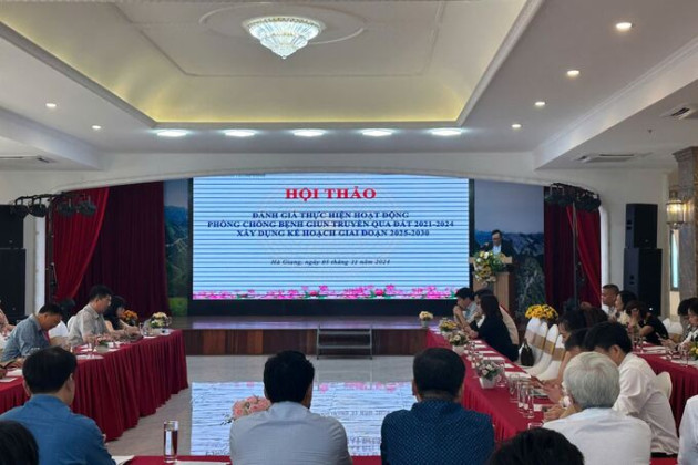 Hội thảo đánh giá công tác phòng, chống bệnh giun truyền qua đất tại Việt Nam