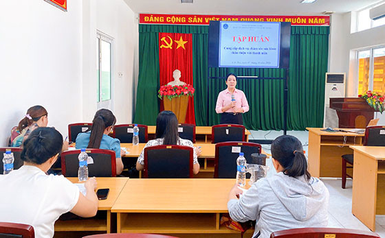 Cần Thơ: Tập huấn cung cấp dịch vụ chăm sóc sức khỏe sinh sản thân thiện với thanh niên cho cán bộ y tế