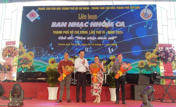 Khai mạc liên hoan ban nhạc nhóm ca TP. HCM lần thứ VI năm 2024