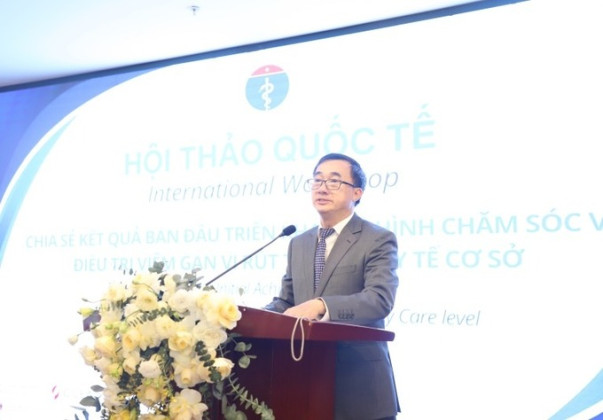 Hội thảo quốc tế chia sẻ kết quả ban đầu triển khai mô hình chăm sóc và điều trị viêm gan vi rút tại tuyến y tế cơ sở