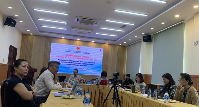 Tăng cường bảo vệ, giải quyết những vấn đề mới nổi ảnh hưởng đến phụ nữ và trẻ em ASEAN
