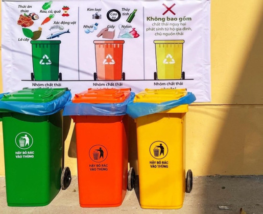Tây Ninh: Thực hiện phân loại chất thải rắn sinh hoạt tại các cơ quan, đơn vị hành chính