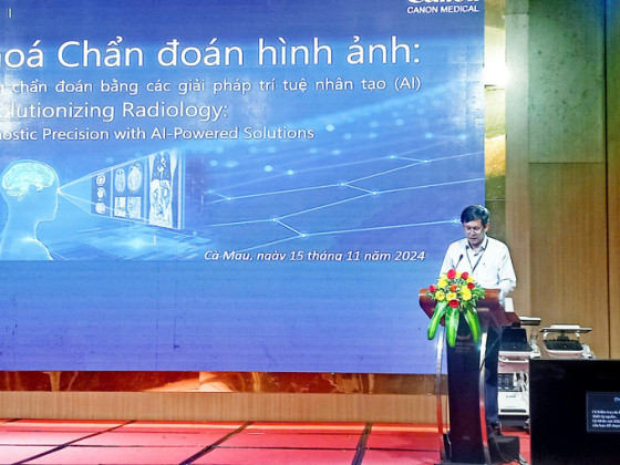 Cà Mau: Hội thảo “Nâng cao độ chính xác trong chẩn đoán hình ảnh bằng các giải pháp trí tuệ nhân tạo (AI)”