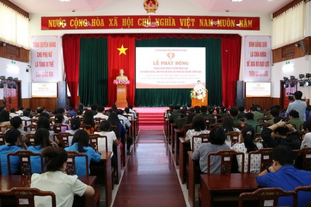 Ninh Thuận: Phát động tháng hành động vì bình đẳng giới và phòng, chống bạo lực trên cơ sở giới năm 2024