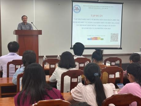 Đà Nẵng: Tập huấn nâng cao năng lực giám sát, phòng chống bệnh sốt rét