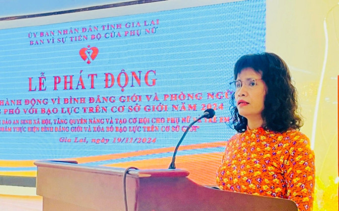 Gia Lai phát động tháng hành động vì bình đẳng giới
