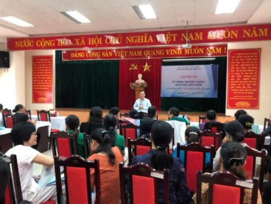 Đà Nẵng: Tập huấn nâng cao kỹ năng truyền thông giáo dục sức khỏe cho y tế thôn bản