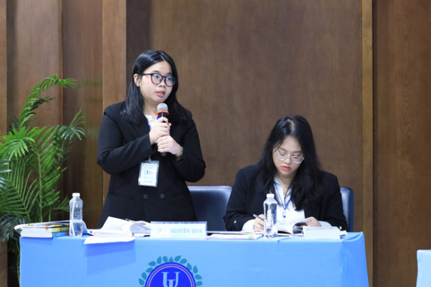Sinh viên Trường Đại học Luật TP.HCM đạt giải nhất cuộc thi Phiên tòa giả định cấp quốc gia 2024