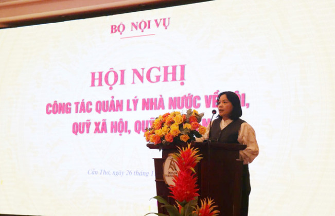 Hội nghị toàn quốc về công tác quản lý nhà nước về hội, quỹ xã hội, quỹ từ thiện