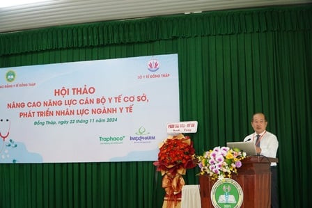 Hội thảo nâng cao năng lực y tế cơ sở tỉnh Đồng Tháp năm 2024