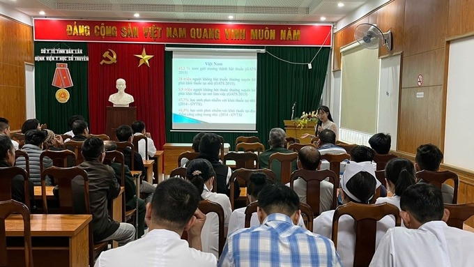 Đắk Lắk: Truyền thông trực tiếp về phòng chống tác hại của thuốc lá