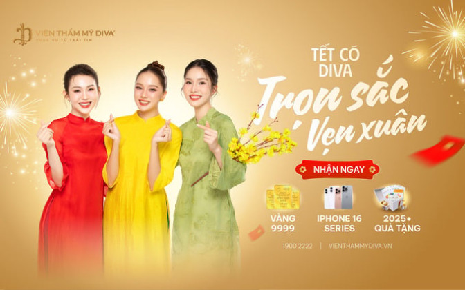 “Tết có DIVA: Trọn sắc - Vẹn xuân” - Ưu đãi đặc biệt đón xuân Ất Tỵ