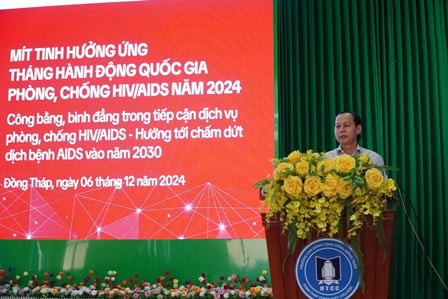 Đồng Tháp: Công bằng, bình đẳng trong tiếp cận dịch vụ phòng, chống HIV/AIDS