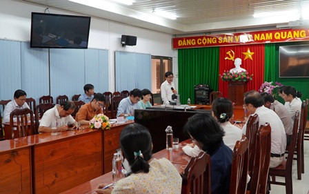 Đồng Tháp: Tiếp đoàn giám sát, Cục Quản lý Môi trường y tế