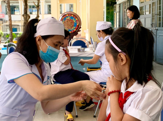 Gia Lai phấn đấu trên 90% trẻ em 7 tuổi được tiêm vắc xin uốn ván - bạch hầu