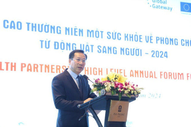 Diễn đàn cấp cao thường niên vì một sức khỏe phòng, chống dịch bệnh từ động vật sang người giai đoạn 2021-2025