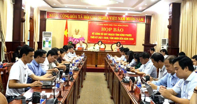 Công bố quy hoạch tỉnh Bình Phước vào ngày 14/12
