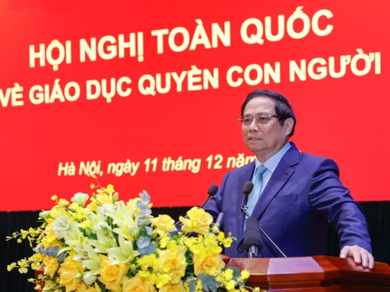 Thủ tướng Phạm Minh Chính chủ trì hội nghị toàn quốc về giáo dục quyền con người