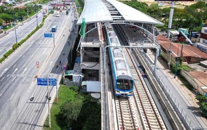 Tuyến Metro số 1 mang lại những thay đổi tích cực cho giao thông tại TP. HCM