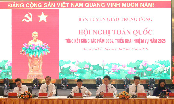 Hội nghị toàn quốc tổng kết công tác năm 2024, triển khai nhiệm vụ năm 2025
