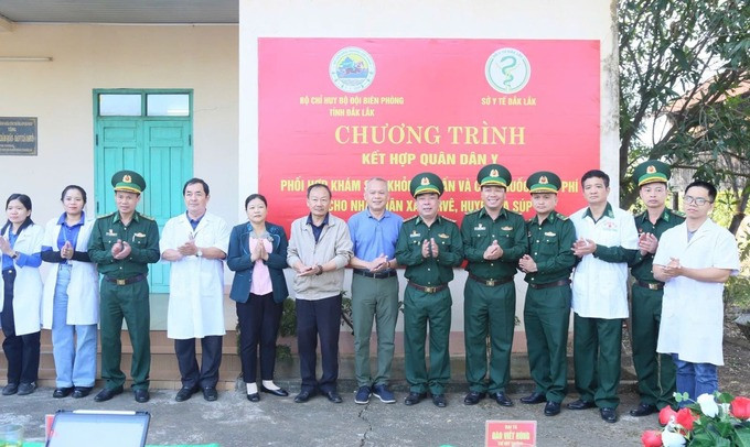 Đắk Lắk: Chung tay chăm sóc sức khỏe người dân vùng biên