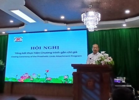 Đồng Tháp: 168 bệnh nhân được gắn chi giả miễn phí