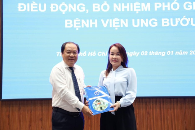 Bệnh viện Ung Bướu TP.HCM có tân Phó Giám đốc
