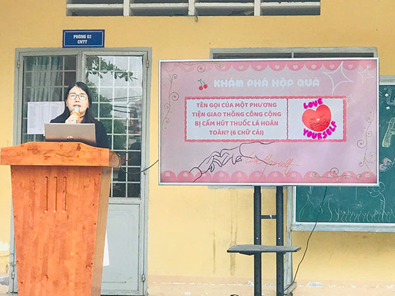 Cần Thơ: Truyền thông phòng chống tác hại của thuốc lá cho học sinh