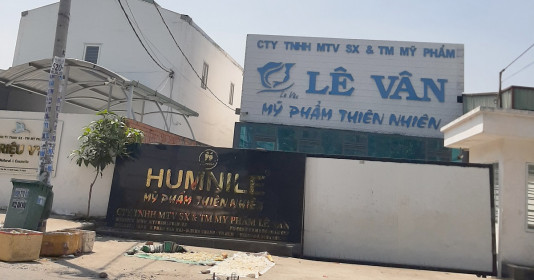 Nổ quảng cáo sản phẩm Đại Lực Hoàng, Công ty mỹ phẩm Lê Vân bị xử phạt