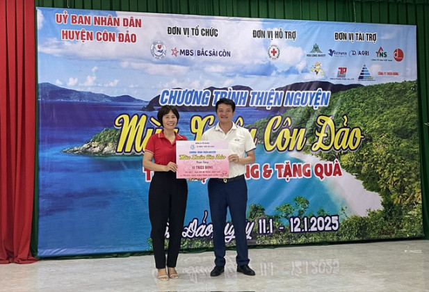 Bà Rịa – Vũng Tàu: Chương trình thiện nguyện "Mùa xuân Côn Đảo"