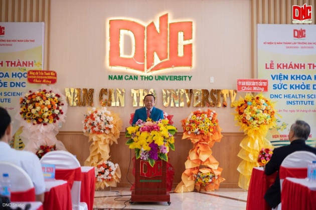 Khánh thành Viện Khoa học sức khỏe DNC: Đánh dấu bước tiến mới của Trường Đại học Nam Cần Thơ