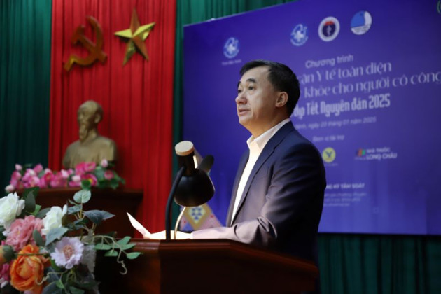 Đại diện Bộ Y tế tham dự chương trình “Tiếp cận y tế toàn diện-chăm sóc sức khỏe cho người có công dịp Tết Nguyên Đán Ất Tỵ 2025”