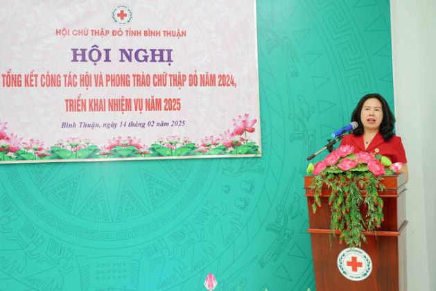 Hội Chữ Thập đỏ tỉnh Bình Thuận cần củng cố, kiện toàn bộ máy, nâng cao chất lượng hoạt động