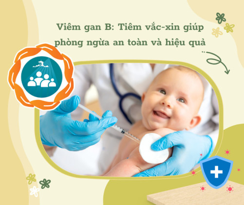 Tiêm vaccine giúp phòng ngừa an toàn và hiệu quả bệnh viêm gan B