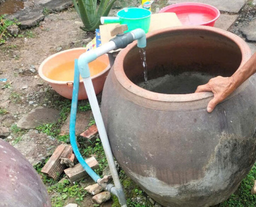 Long An: Giải quyết kịp thời tình trạng thiếu nước sinh hoạt cục bộ tại huyện Cần Đước