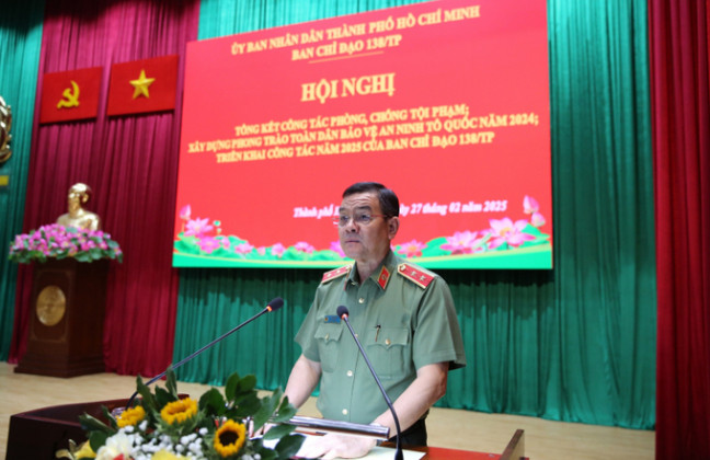TP. HCM: Đẩy mạnh công tác phòng, chống tội phạm và xây dựng phong trào toàn dân bảo vệ an ninh Tổ quốc