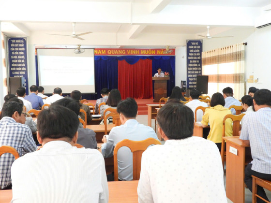 Cà Mau: Tập huấn cập nhật kiến thức thống kê báo cáo, quản lý các bệnh không lây nhiễm