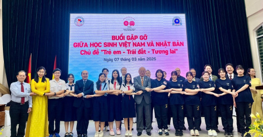 Học sinh Việt – Nhật cùng chia sẻ ước mơ, gắn kết tình hữu nghị