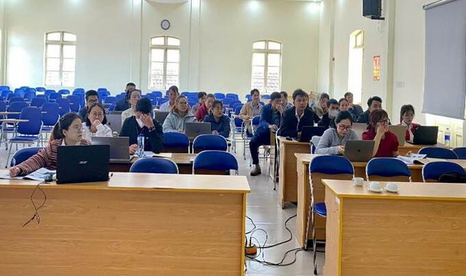 Lâm Đồng: Tập huấn sử dụng phân hệ lao nhạy cảm và lao tiềm ẩn trên hệ thống Vitimes phiên bản nâng cấp