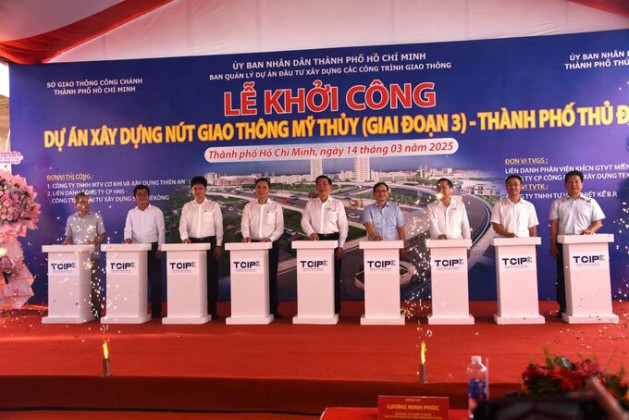 TP. HCM: Khởi công giai đoạn 3 dự án nút giao thông Mỹ Thủy