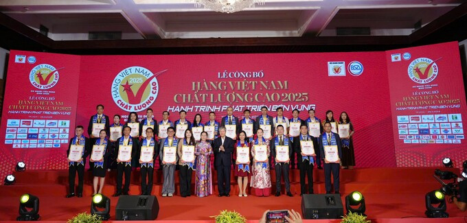 TP. HCM: Vinh danh 562 doanh nghiệp đạt chứng nhận hàng Việt Nam chất lượng cao năm 2025