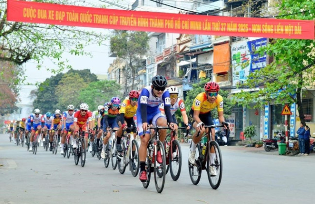Khai mạc cuộc đua xe đạp Cúp Truyền hình TP. HCM năm 2025