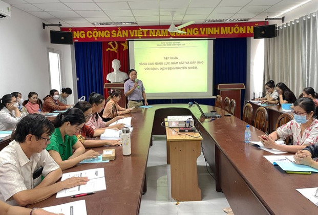 Tây Ninh: Tập huấn nâng cao năng lực giám sát, ứng phó dịch bệnh truyền nhiễm