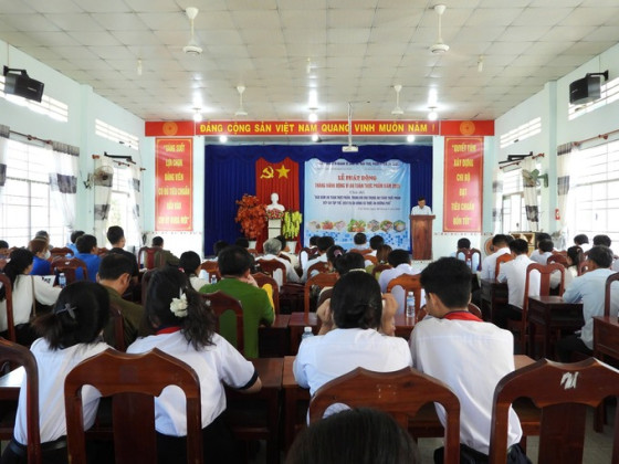 Cà Mau: Huyện Cái Nước phát động tháng hành động vì an toàn thực phẩm năm 2025