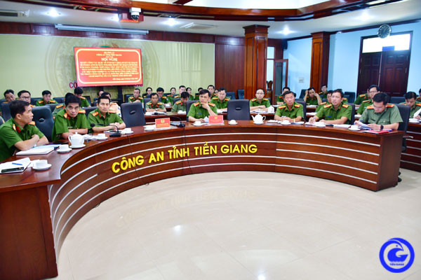 Công an tỉnh Tiền Giang sơ kết công tác quản lý hành chính về trật tự xã hội quý I/2025